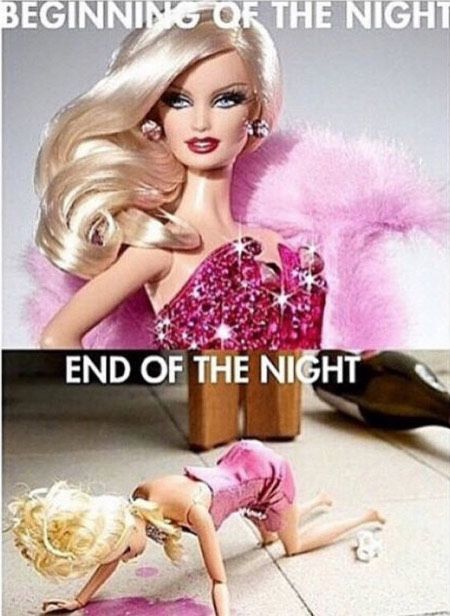 Do you drink and imbibe a little?