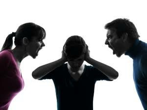 What do you do when your parents fight?