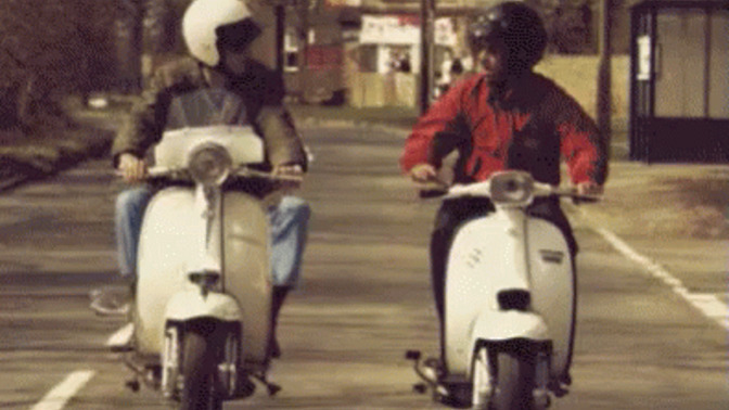 Will lanes on California highways be designated only for mopeds with gas so high?