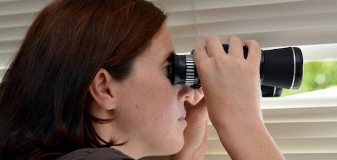 How do I get my mother to stop spying on me?