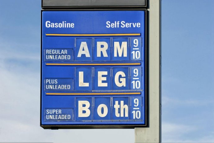 Question of the week: How much is gasoline (petrol) in your area?