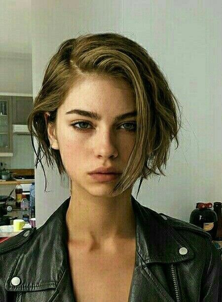 Hey. I am a girl. My hair is long but I want to cut it really short like in the picture but I am afraid to cut as I am scared. Should I cut my hair?