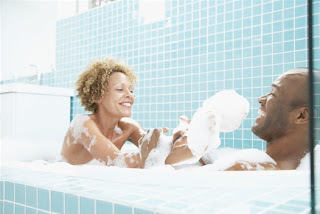 Save water - bathe with a friend!
