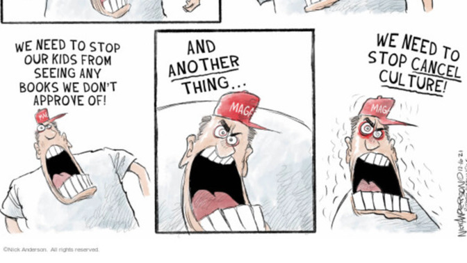 When you hear the phrase "right wing" what is your first thing that comes to your mind?
