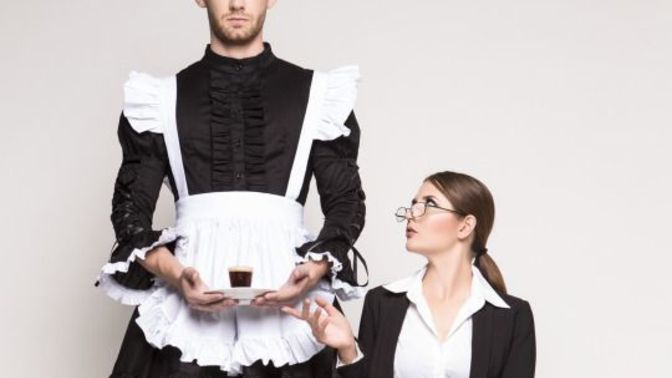 Would you be a feminized maid for women just for money?