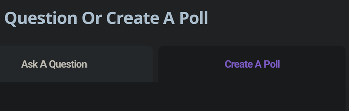 Do you gravitate toward Polls or straight Questions here on GaG?