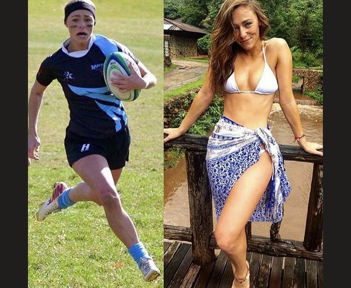What does it mean if a guy tells a girl out of nowhere that she’d be a good rugby player/wrestler?