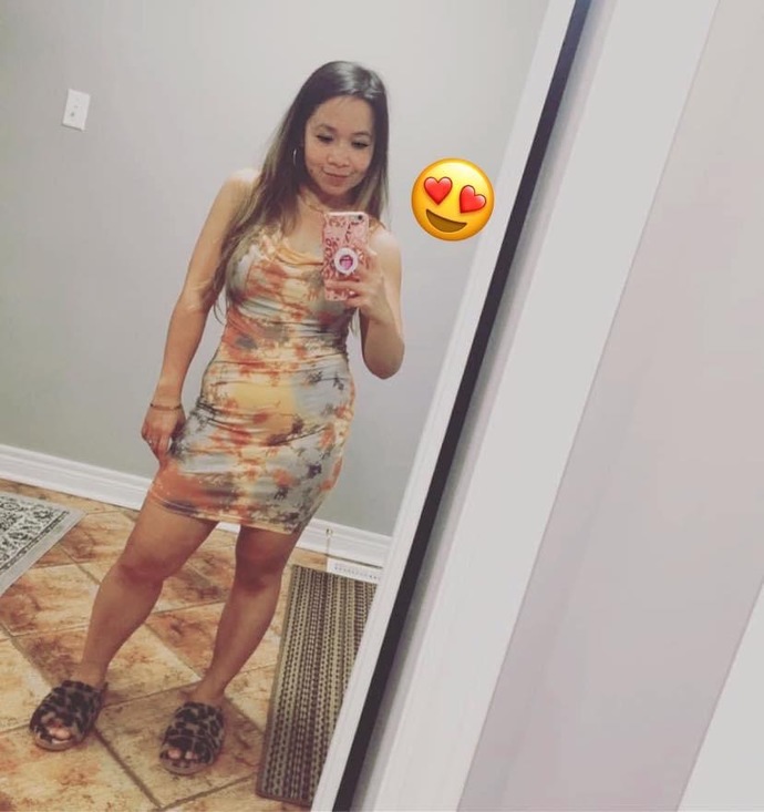 Same dress. Who wore it better?