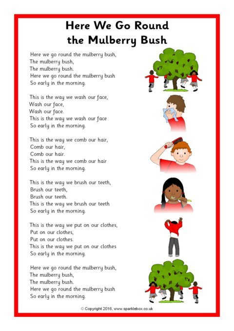 Have you ever gone around the mulberry bush?