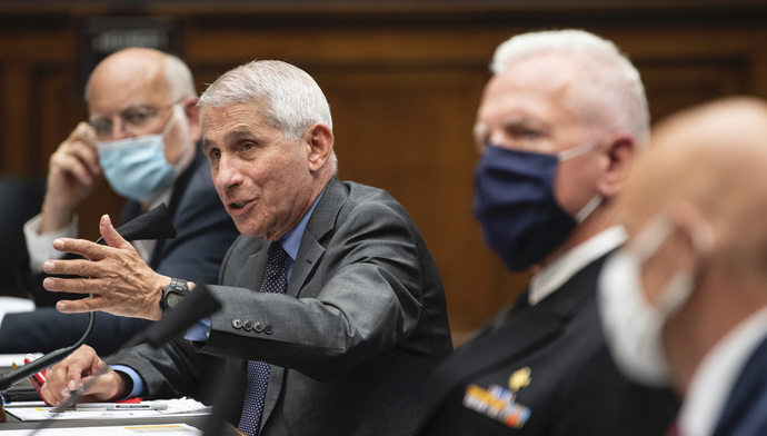 Isn't there a huge irony in Dr Fauci developing covid-19?