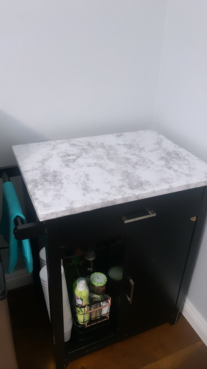 Poll- Should I Paint My Kitchen Counter White Or Black?
