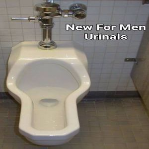 Urinals for men should be designed sitting down