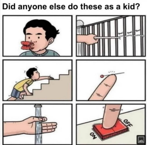 Did you do this as a kid?