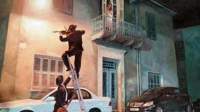 How would you feel if you were neighbors with professional singers and often heard them singing?