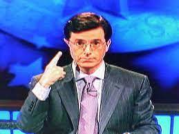 Stephen Colbert producers stormed capital and was banging on doors off limits, should they be arrested, not allowed a lawyer, stay in jail for years?