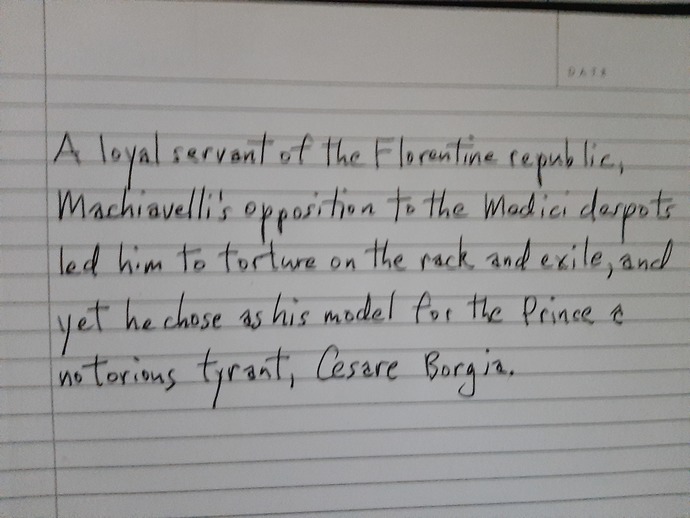 How would you rate my handwriting from 1-10?