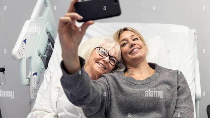 Do you believe is tacky people post photos on social media when they are ill?