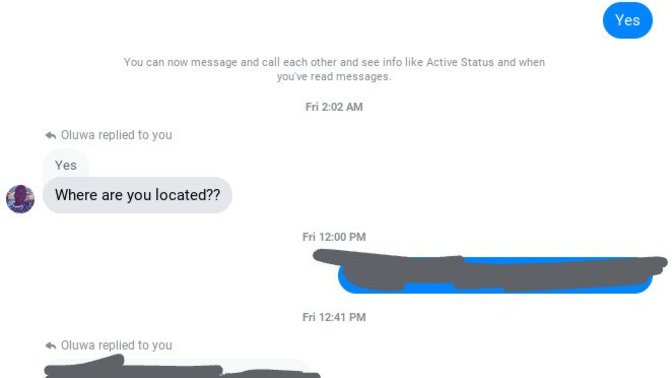 Am I dealing with a scammer on Facebook over my wheels that I'm selling?