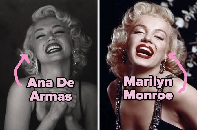 What do you think of Ana de Armas playing as Marilyn Monroe?