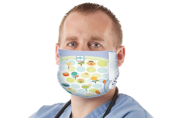 Do you still wear face diapers?