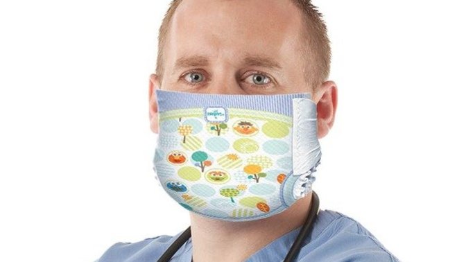 Do you still wear face diapers?