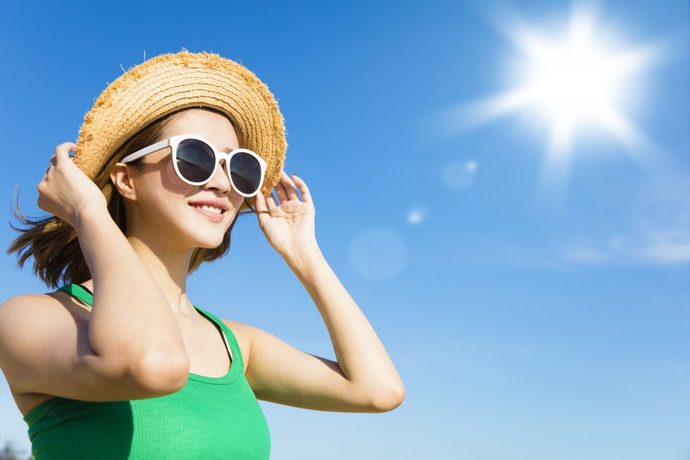 Do you always wear sunglasses when its sunny outside?