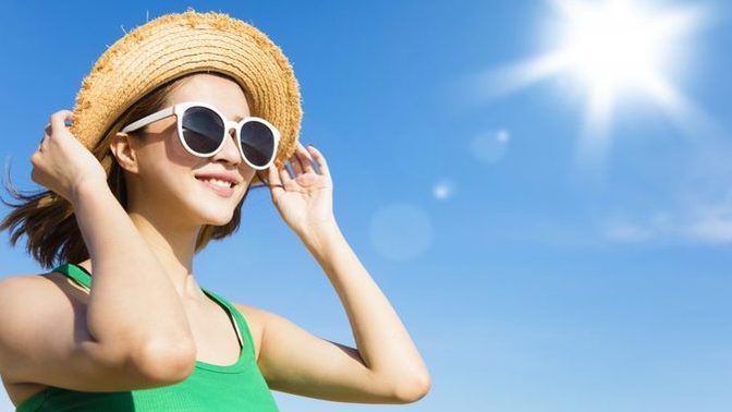 Do you always wear sunglasses when it's sunny outside?
