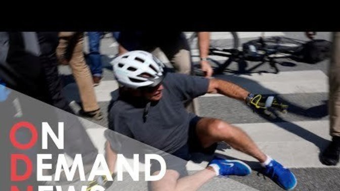 Does Biden need a set of training wheels on his bike?