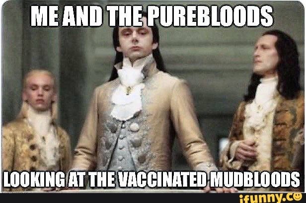 If I created a group for Pure Bloods would you join?