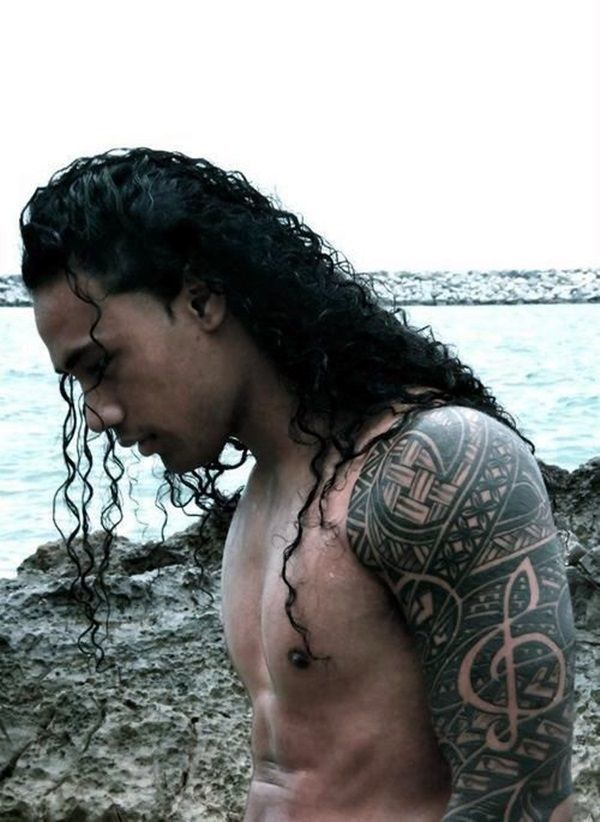 Is long curly hair on men attractive?