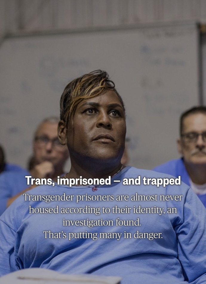 Should transgender women that identify as a women that are serving jail time be allowed to switch over to women’s jail?