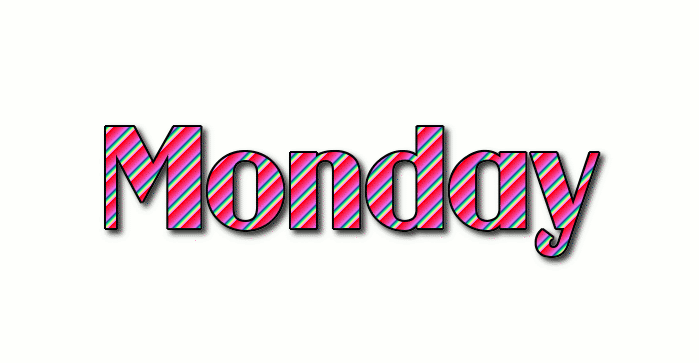 Iits Monday, what shall we call it?