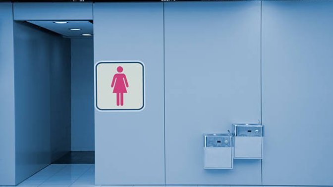 Ladies, what are some things that you saw and were surprised by when you walked into the ladies' room?