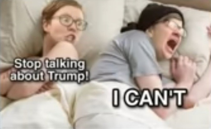 Why can't the Democrats stop talking about Trump every single day?