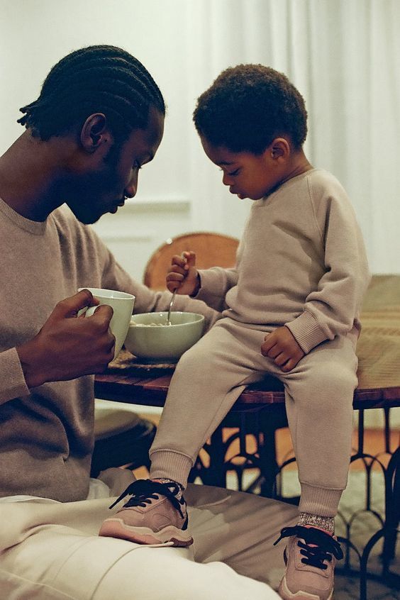 Men, who would you say some best of the father figures you grew up with? Is there any celebrity you look up to as a role model?