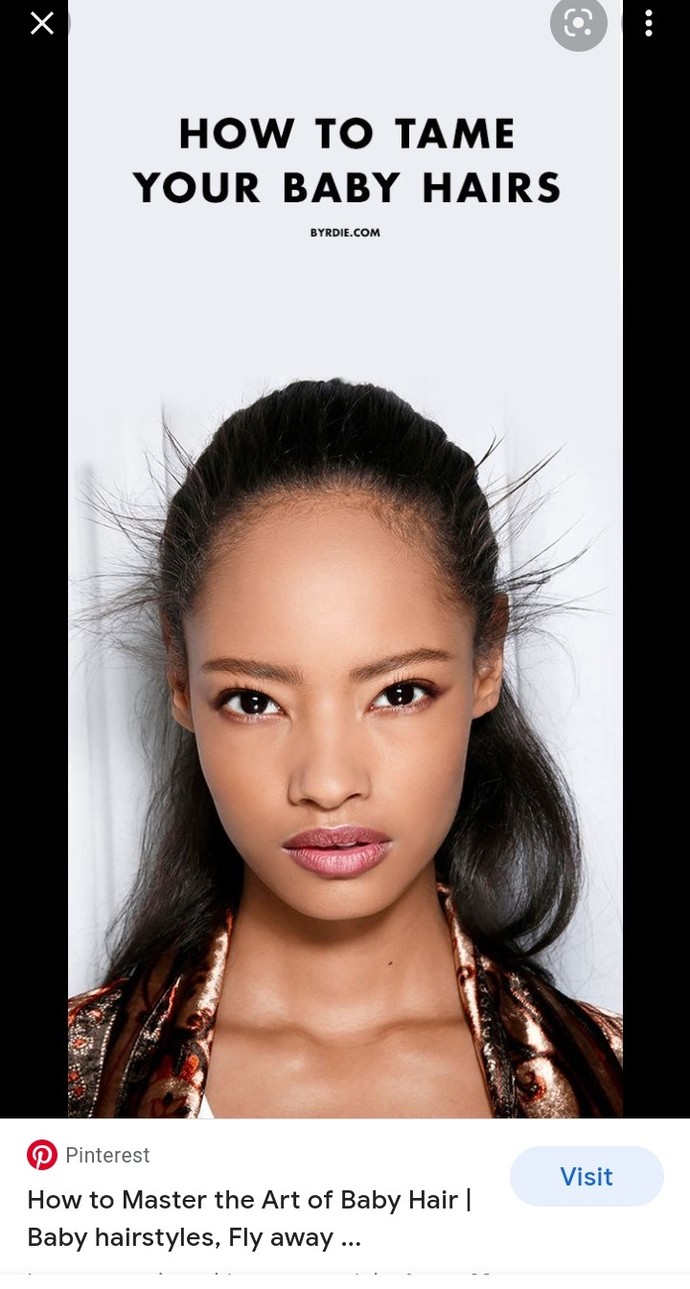 Guys Do you have fly-aways? Thoughts? Girls Which of you dont have baby hair/fly-aways/edges (speak for yourself/kids)? Could you go without product?