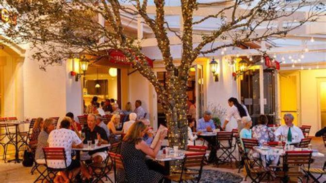 Do you enjoy sitting outside at a restaurant?