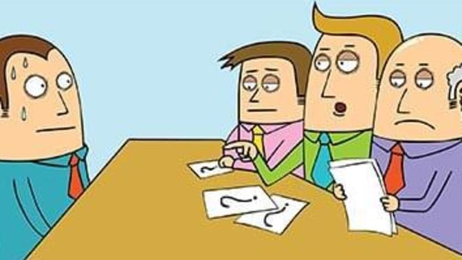 How long did it take you to get used to interviews when you started applying for jobs?