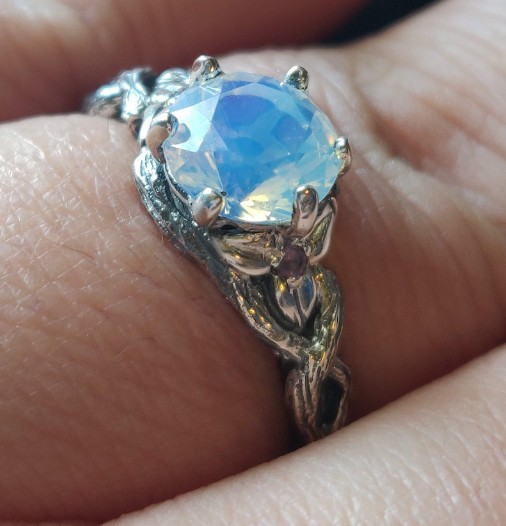 My boyfriend got me a really plain engagement ring. Is it something I should bring up to him?