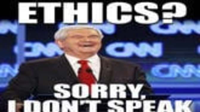 Is Newt Gingrich the most dumbest person on the planet (dumber that Trump)?