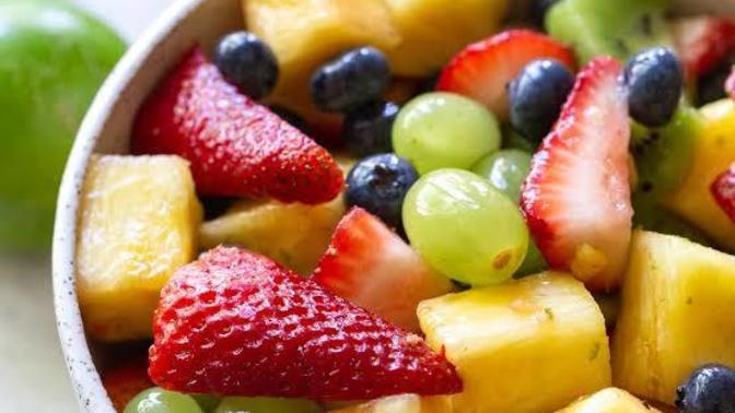 Why is fruit salad always chopped up into huge pieces of fruit?