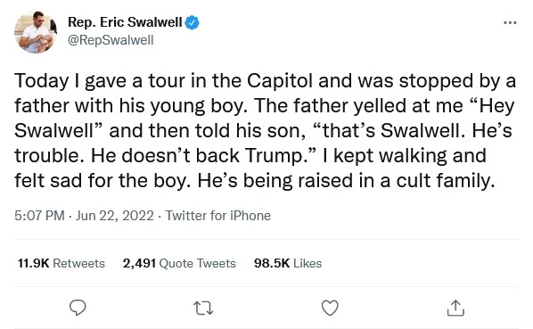 Is this the way how FAR RIGHT / TRUMP SUPPORTERS raise their kids to DISRESPECT others who dont share the same view as them (teach them well)?