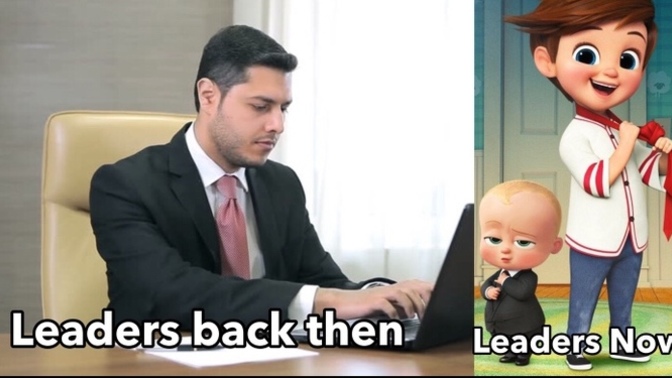 False or fact: leaders back then vs leaders now?
