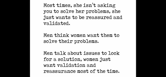 Do you think this is true about women?