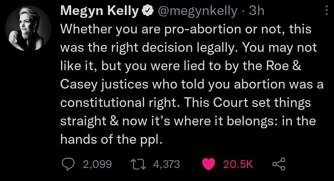 Roe V Wade overturned ending 50 years of Federal abortion rights. Good or Bad?