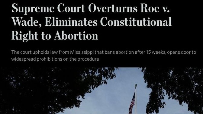Well, the Right Wing Federal government has used its power against abortion… ironic?