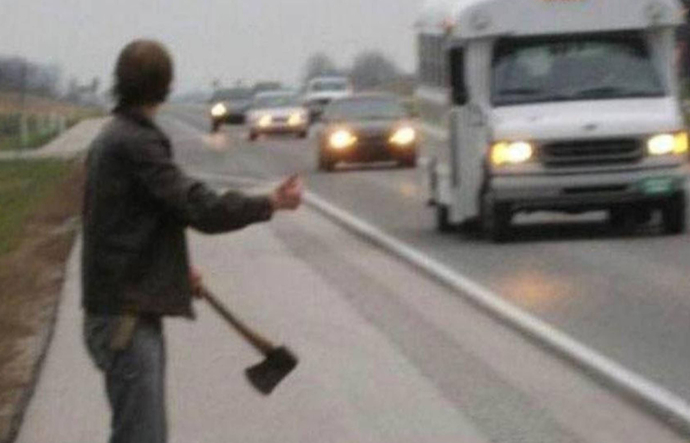 Would you pick up a hitchhiker?