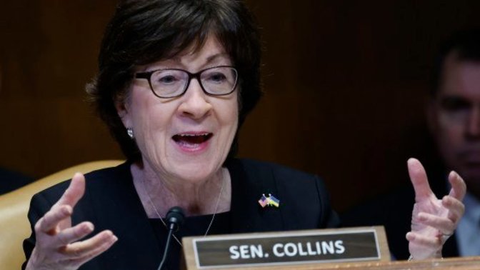 Is Susan Collins disappointed?