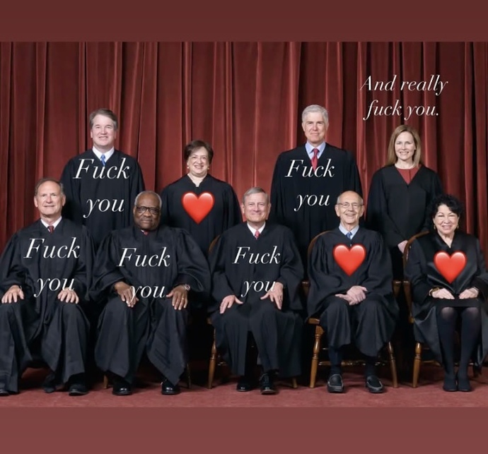 Do you think the Supreme Court should be abolished or disbanded?