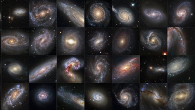 Which one of these is the same galaxy?